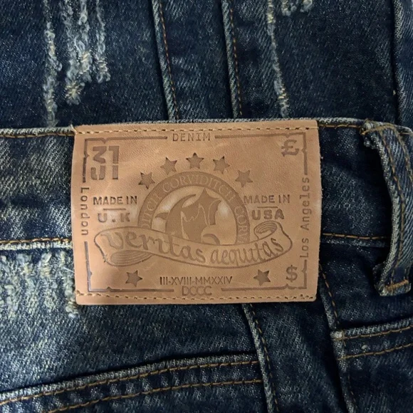 Ditch L.A. x Corvidae Distressed Denim - Picture 6 of 10